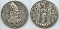 Deutschland Bayern Bronzemedaille versilbert M#7259 - Heinrich der Löwe Gründer der Stadt München -