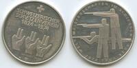 Schweiz Eidgenossenschaft Thun Bern Silbermedaille, Schützenmedaille M#5799 - Schweizerischer Schützenverein 1824-1974 Weltmeisterschaft im Schiessen -