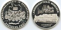 Landesparlamente in Deutschland Silbermedaille M#2087 - Landeshauptstadt München - Landtag von Bayern -