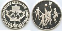 Kanada Silbermedaille M#7410 - Montreal Olympische Sommerspiele 1976 Canada -
