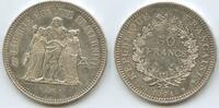 Frankreich 50 Francs Silber GS1239 - Hercules Group France -