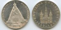Österreich Steiermark Mariazell Wallfahrtsmedaille Silbermedaille Pilgermedaille M541 - Maria Zell 1157-1957 Basilika Magna Mater -