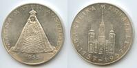 Österreich Steiermark Mariazell Wallfahrtsmedaille Silbermedaille Pilgermedaille 1955 M3531 - Maria Zell 1157-1957 Basilika Magna Mater Fast unzi...