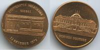 Deutschland Bundesrepublik Baden-Württemberg Bronzemedaille G13819 - Stuttgart - Stuttgarter Volksbank Giebel - Schloss Solitude -
