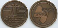 Deutschland Bundesrepublik Baden-Württemberg Bronzemedaille PA357 - 75 Jahre kommunale Elektrizitätsversorgung in Stuttgart - TWS -