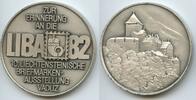 Liechtenstein Große Medaille PA432 - LIBA`82 Briefmarkenausstellung Vaduz -