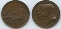 Deutsches Reich Sachsen Bronzemedaille GB1251 - 150 Jahre Bergakademie Freiberg - SEHR RAR -
