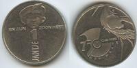 Niederlande 1 Jantje - Medaille Wertmarke Jeton G16452 - Storch - 750 anniversary of The Hague 1248-1998 Netherlands -