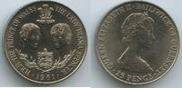 Guernsey 25 Pence GS1268 - Royal Wedding 1981 – Wedding of Prince Charles and Lady Diana Spencer -