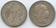Österreich Kaiserreich 1 Florin (Fl, Gulden) Silber G5651 - Austria Kaiser Franz Joseph I. -