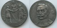 Deutsches Reich Preussen Zinnmedaille GX997 - Noch nie ward Deutschland überwund - Erster Weltkrieg Kaiser Wilhelm II. -