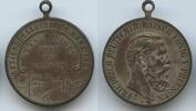 Deutsches Reich Kaiserreich Preussen Erinnerungsmedaille Regierungsantritt G16476 - Lerne leiden ohne zu klagen - Kaiser Friedrich III. 1831-1888 -