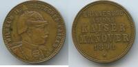 Deutsches Reich Preussen Bronzemedaille G16479 - Erinnerung an das Kaisermanöver - Deutscher Kaiser Wilhelm II. -