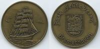 Deutschland Seestadt Bremerhaven Medaille GY1237 - Bark Seute Deern - Windjammer Schiff Segelschiff -