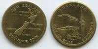Neuseeland Medaille Souvenir Coin Tourist Dollar G13128 - Sky Tower Auckland, City of Sails - New Zealand -