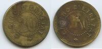 Frankreich Spielmarke 20 Francs Casinomarke Wertmarke G16320 - Casino d'Etretat France -
