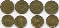 Deutschland Spielmarken Lot Jetons M#6629 - Diverse Tiere - Lot 4 Stück Rechenpfennig -