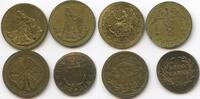 Deutschland Spielmarken Lot Jetons M#6631 - Diverse Motive - Lot 4 Stück Rechenpfennig -