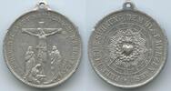 Religiöse Medaille Alte Wallfahrtsmedaille Pilgermedaille M894 - Erzbruderschaft der Ehrenwache des Heiligsten Herzens Jesu -