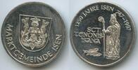 Deutschland Bundesrepublik Bayern Medaille GX1228 - St. Zeno 1250 Jahre Isen 747-1997 Marktgemeinde Isen -