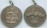 Rothenburg ob der Tauber Bronzemedaille versilbert PA511 - Reichsstadt-Jubiläum - König Rudolf I. Reichsstadt-Privileg 15.V.1274 -