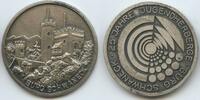 Deutschland Bundesrepublik Silbermedaille nd. PA304 - Burg Schwaneck - 25 Jahre Jugendherberge Vorzüglich