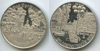 Deutschland Bundesrepublik Niedersachsen Medaille G13048 - Bad Pyrmont - Brunnenstrasse - Hauptallee um 1850 -