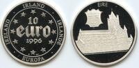 10 Euro Silbermedaille 1996 Irland GX156 - Kathedrale von Dublin Ireland Irlande Europa Polierte Platte, leicht angelaufen