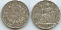 Französisch Indochina 1 Piastre Silber M#2066 - French Indochina -