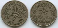 Deutschland Bundesrepublik Mecklenburg-Vorpommern Medaille M#7762 - 777 Jahre Hansestadt Rostock 1218-1995 - Rostocker Witten -