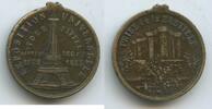 Frankreich Paris Alte Medaille Souvenir Token M1046 - Exposition Universelle - Tour Eiffel - Prise de la Bastille France -