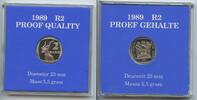 Südafrika South Africa 2 Rand in original Box GN1634 - South Africa Springbock Proof -