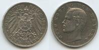 Bayern Königreich 3 Mark Silber S0262 - Otto 1886-1913 - Kingdom of Bavaria German states -