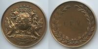 Große Bronzemedaille nd. Frankreich GY489 - Ville de Valenciennes France - Gravur C.P.V. Sehr Schön - Vorzüglich