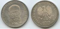 Polen Volksrepublik 100 Zlotych (100 Zloty) Silber H0908 - Janusz Korczak Poland -