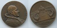 Vatikan Italien-Kirchenstaat Bronzemedaille PA787 - Papst Johannes XXIII. 1958-1963 - Roma Petersdom Rom -