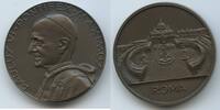 Vatikan Italien-Kirchenstaat Bronzemedaille PA791 - Papst Paul VI. 1963-1978 - Roma Petersdom Rom -