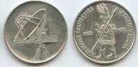 Deutschland Bundesrepublik Frankfurt Silbermedaille M#6437 - 100 Jahre deutsches Postmuseum 1872-1972 Radarschüssel -