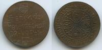 Polen - Deutsche Demokratische Republik Medaille Brandenburg Groschen 1502 G5037 - FDJ - FSZMP Treffen der Freundschaft DDR-VR Polen in Frankfurt (Oder) -