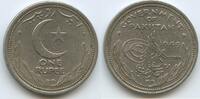 Pakistan One Rupee (1 Rupia) G6071 - King George VI. Toughra -