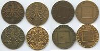Österreich Tirol Lot 4 Stück Schützenmedaillen M#0055 - Tiroler Meisterschaft -