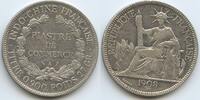 Französisch Indochina 1 Piastre Silber M#2023 - French Indochina -
