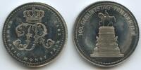 Deutschland Bundesrepublik Hamburg Medaille mit Fehler PA589 - Hanseatic Money Fair - 300. Geburtstag Friedrich II. -