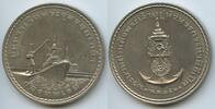 Große Medaille 1981 Thailand M#0382 - Eröffnungfeier Marinewerft Chulachomklao - Royal Thai Navy Fast unzirkuiert