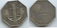 Frankreich Silbermedaille M030 - Assurances La Fraternelle - Union Securite Equite - France -