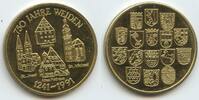 Deutschland Bundesrepublik Bayern Medaille G8670 - 750 Jahre Weiden in der Oberpfalz -