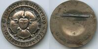 Deutsches Reich Plakette Abzeichen versilbert GX475 - Deutscher Luthertag Saarlouis -