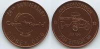 Vereinigten Staaten von Amerika Medaille American Numismatic Association 1984 PA855 - Coin World 24th Anniversary Sidney Ohio - Detroid, MI - ANA...