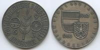 Bronzemedaille versilbert 1963 Österreich Tirol M#0101 - 9. Österreichisches Bundesschiessen Innsbruck 600 Jahre bei Österreich Fast Unzirkuliert