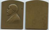 Österreich Kaiserreich Wien Bronzeplakette einseitig M#0238 - Victor Ebner Ritter von Rofenstein Österreichischer Histologe -